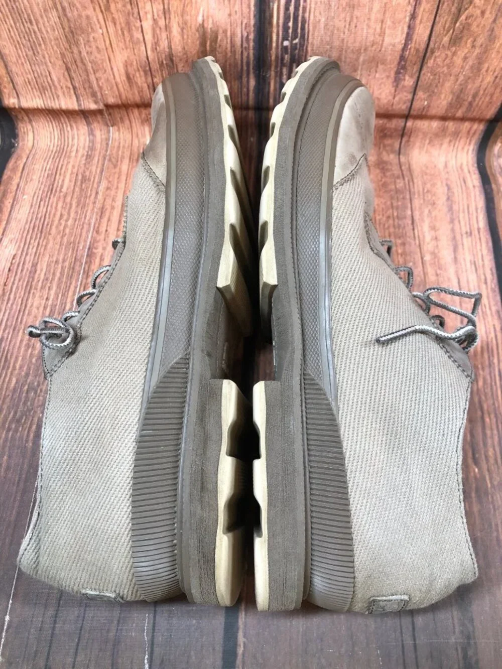 Sorel Mens 13 Madson Wingtip Lace Up Chukka Shoes Pebble Mud Waterproof  (y5z)